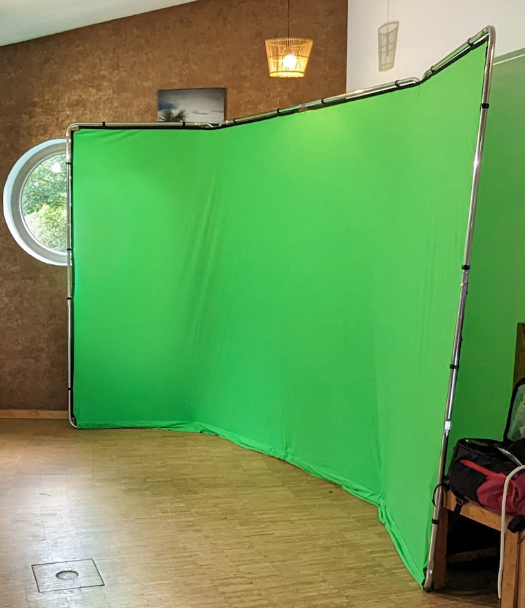 KI-Fotobox: Greenscreen